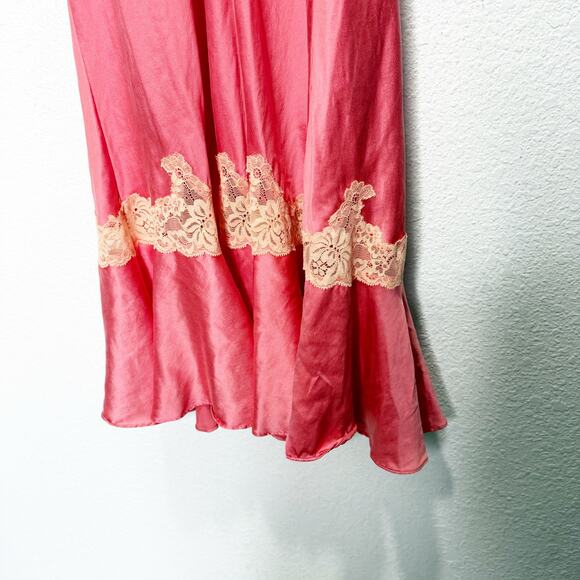 Victoria’s Secret Silk Y2K Vintage Lace Slip Dress Babydoll - Picture 7 of 11